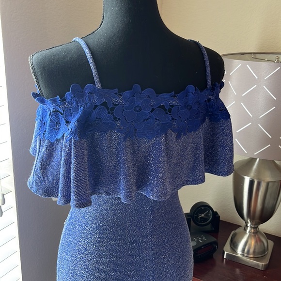 Elegant Blue dress IN San Francisco XS - Picture 6 of 9